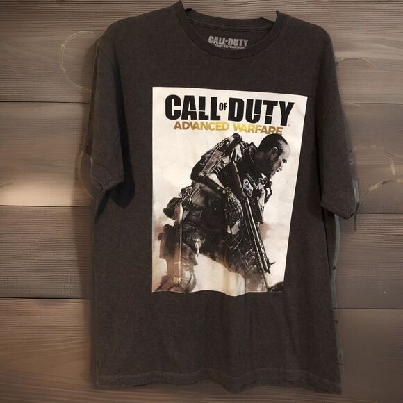 Call Of Duty Advanced Warfare Official Men's Video Game Promo T-Shirt Size Large - Picture 1 of 7